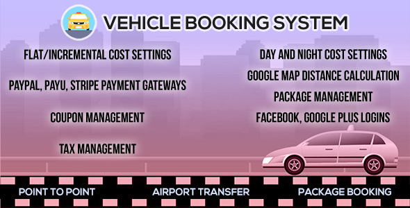 DOVBS - Digi Online Vehicle Booking System v2.1